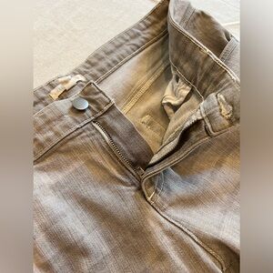 Eileen Fisher Gray Grey Stonewashed Denim Straight Leg Jeans Women’s Size 8